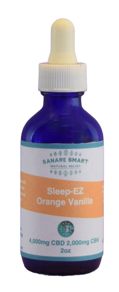 2oz Sleep-EZ CBD/CBN 4000mg CBD 2,000mg CBN Orange Vanilla