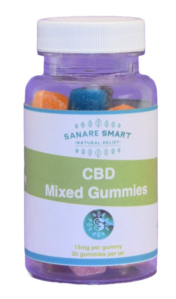 CBD Gummies - 30 x 15mg gummies per jar (450mg)