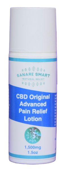 1.5oz 1,500mg CBD Original Advanced Pain Relief Lotion