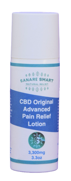 3oz 3,300mg CBD Original Advanced Pain Relief Lotion