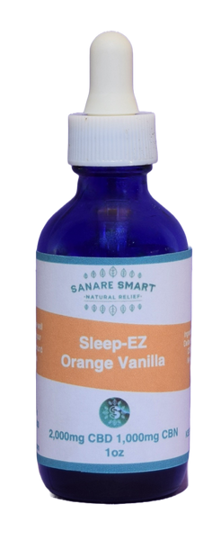 1oz Sleep-EZ CBD/CBN 2,000mg CBD 1,000mg CBN Orange Vanilla